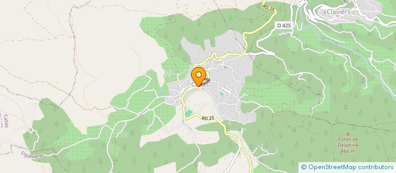 localisation de l'entreprise ROMERO  CALLAS