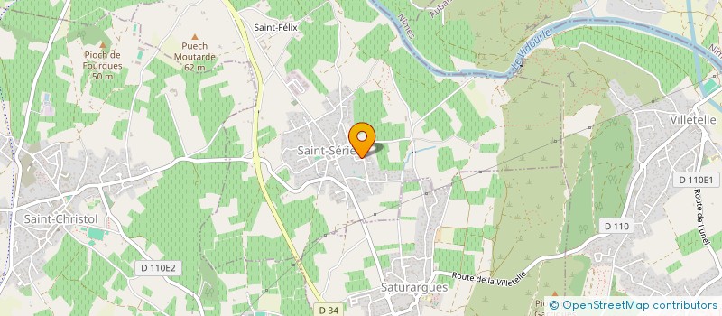 localisation de l'entreprise ROMETISA  SAINT-SERIES