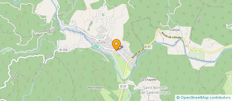 localisation de l'entreprise ROMEUF ET FILS  LASALLE