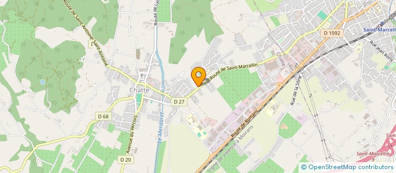 localisation de l'entreprise ROMEY à SAINT-PIERRE-DE-CHERENNES