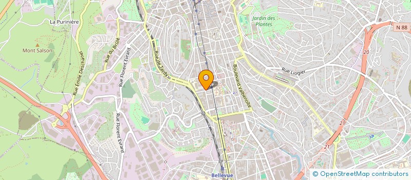 localisation de l'entreprise ROMEYER  SAINT-ETIENNE