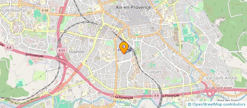 localisation de l'entreprise ROMI à AIX EN PROVENCE