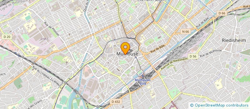 localisation de l'entreprise ROMI  MULHOUSE