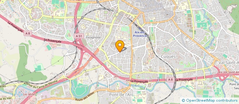 localisation de l'entreprise ROMI à AIX-EN-PROVENCE