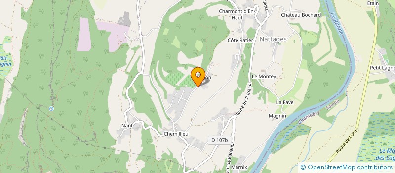 localisation de l'entreprise ROMI  PARVES ET NATTAGES