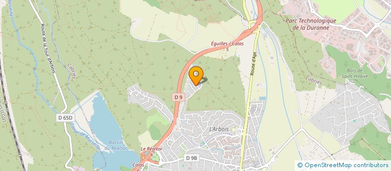 localisation de l'entreprise ROMI  CABRIES