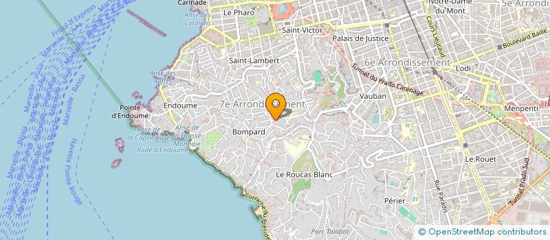 localisation de l'entreprise ROMI  MARSEILLE