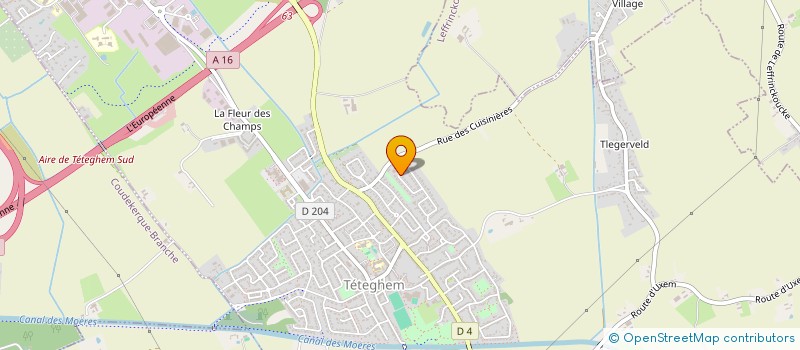 localisation de l'entreprise ROMI INVESTISSEMENT  COUDEKERQUE-BRANCHE