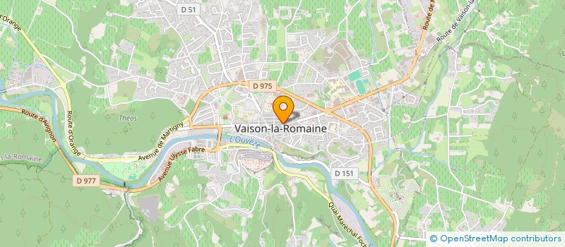 localisation de l'entreprise ROMIE  VAISON-LA-ROMAINE