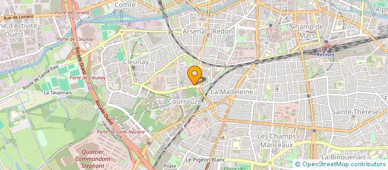localisation de l'entreprise ROMIJOLY  RENNES