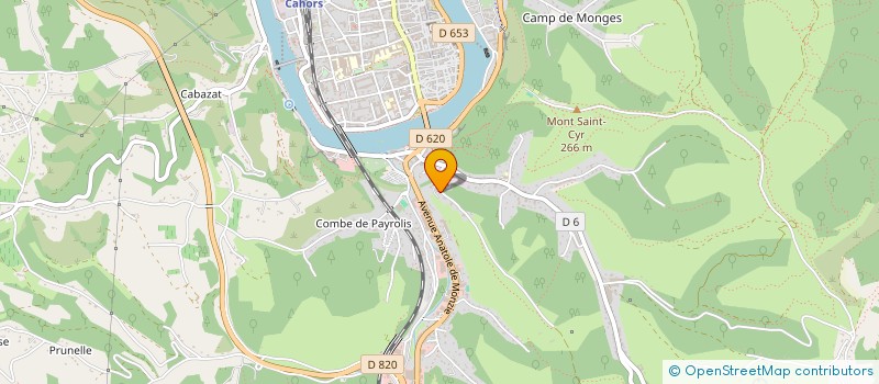 localisation de l'entreprise ROMIKA  CAHORS