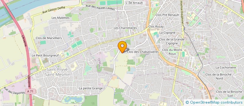 localisation de l'entreprise ROMILA VENTURE à ORLEANS