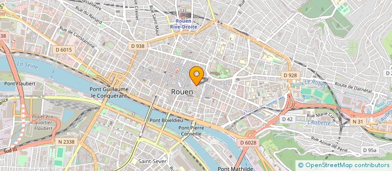 localisation de l'entreprise ROMILINE à ROUEN