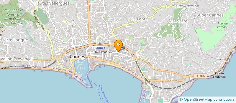 localisation de l'entreprise ROMINE à CANNES