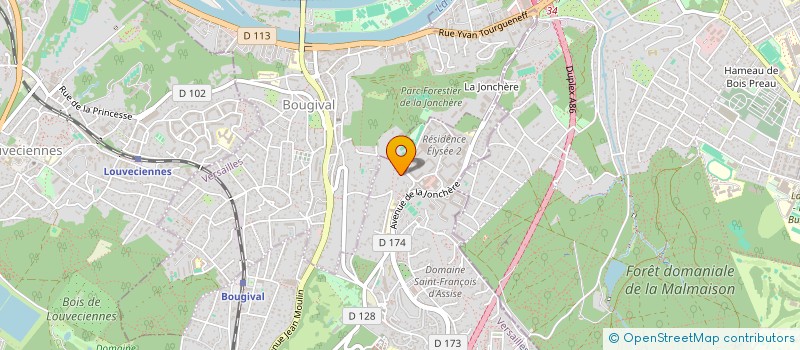 localisation de l'entreprise ROMINE & CIE  LEVALLOIS-PERRET