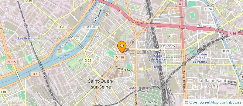 localisation de l'entreprise ROMINICA  SAINT-DENIS