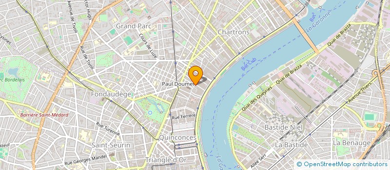 localisation de l'entreprise ROMIO  BORDEAUX