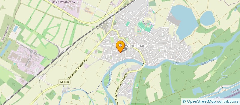localisation de l'entreprise ROMO  LA WANTZENAU