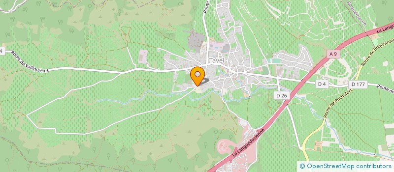 localisation de l'entreprise ROMO BORRELLY  TAVEL