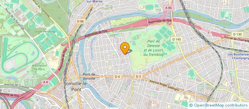 localisation de l'entreprise ROMO DISCOUNT à CHAMPIGNY-SUR-MARNE