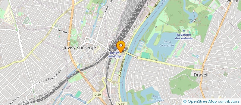 localisation de l'entreprise ROMOA à JUVISY-SUR-ORGE
