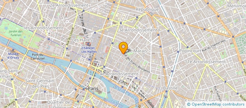 localisation de l'entreprise ROMOLI à PARIS