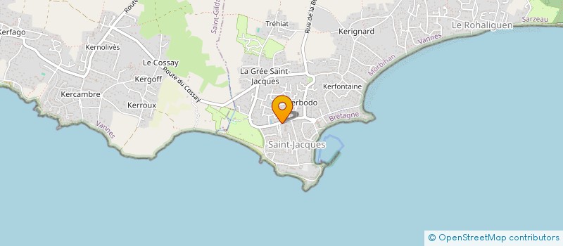 localisation de l'entreprise ROMONE  SARZEAU