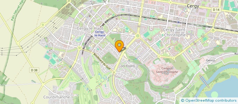 localisation de l'entreprise ROMROL FRANCE  CERGY