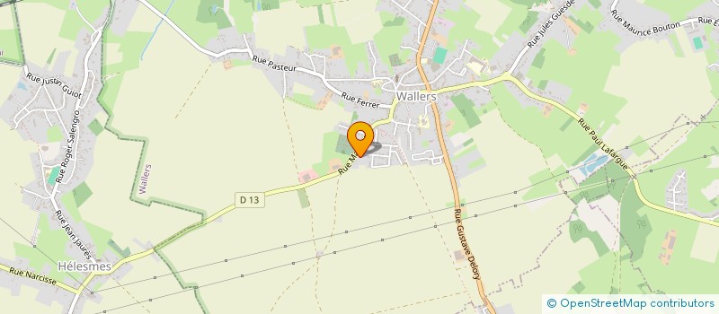 localisation de l'entreprise ROMSAH à WALLERS