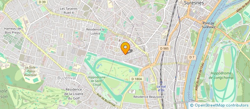 localisation de l'entreprise ROMSTIN à SURESNES