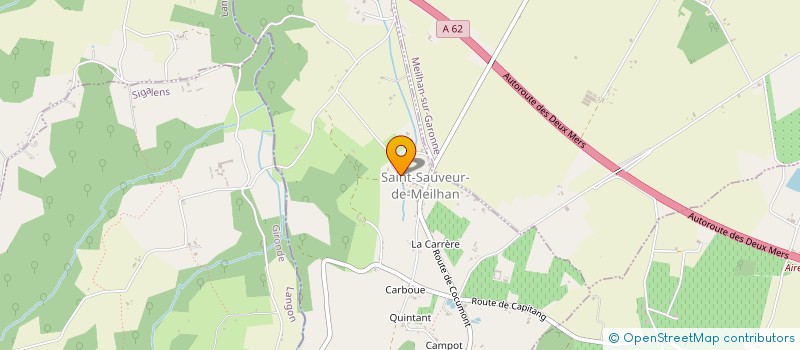 localisation de l'entreprise ROMTESS  SAINT-SAUVEUR-DE-MEILHAN