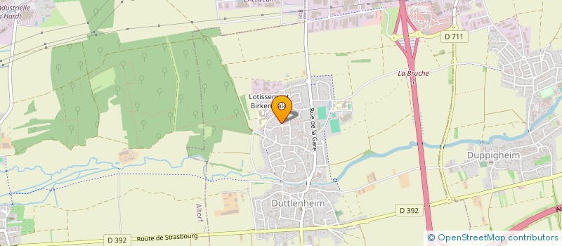 localisation de l'entreprise ROMUALD THOMAS CONSEIL  DUTTLENHEIM