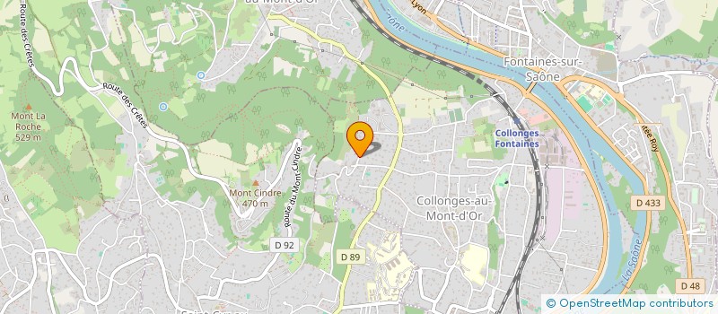 localisation de l'entreprise ROMULUS  COLLONGES-AU-MONT-D'OR