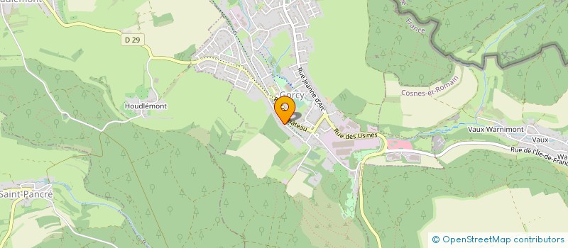 localisation de l'entreprise ROMULUS IMO  GORCY