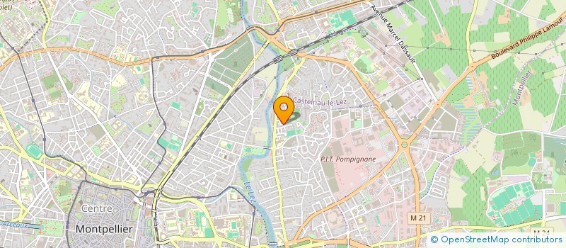 localisation de l'entreprise ROMULUSS à MONTPELLIER