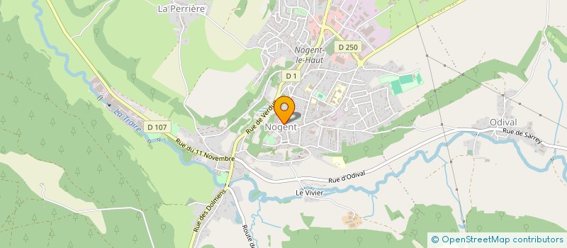 localisation de l'entreprise ROMUPEG à NOGENT