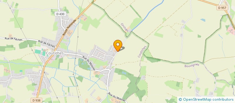 localisation de l'entreprise ROMWATERFOWL  COUTICHES