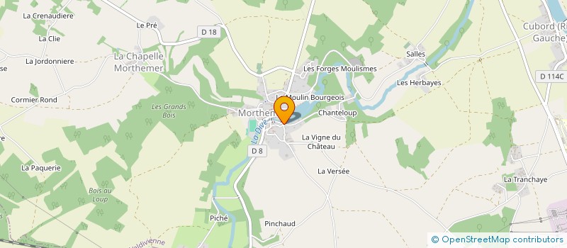 localisation de l'entreprise ROMY à VALDIVIENNE