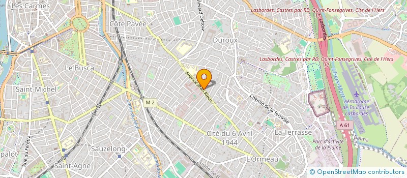localisation de l'entreprise ROMY à TOULOUSE