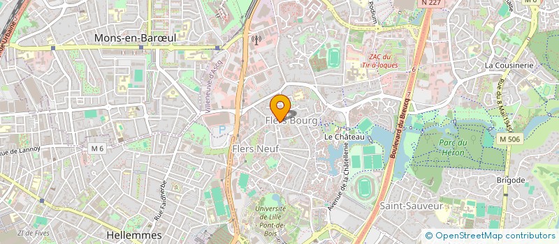 localisation de l'entreprise ROMY à VILLENEUVE-D'ASCQ