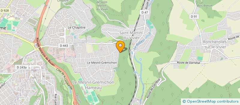 localisation de l'entreprise ROMY  SAINT-MARTIN-DU-VIVIER