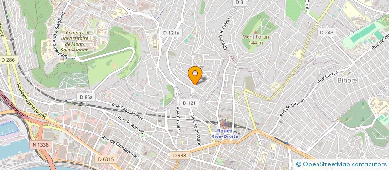 localisation de l'entreprise ROMY INVEST  MONT-SAINT-AIGNAN