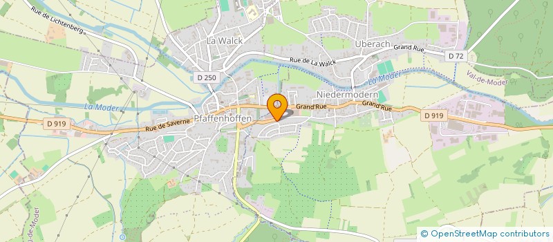 localisation de l'entreprise ROMY'S  BOUXWILLER