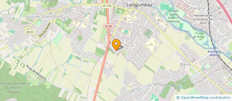 localisation de l'entreprise ROMYLA  LONGJUMEAU