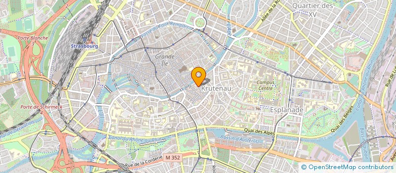 localisation de l'entreprise ROMYLENA à STRASBOURG
