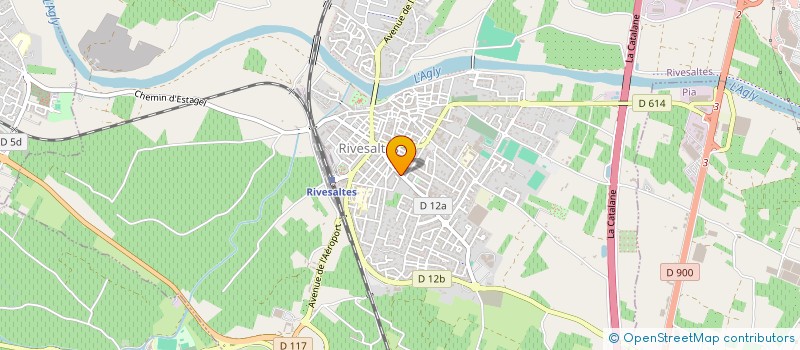 localisation de l'entreprise ROMYPAINS à RIVESALTES