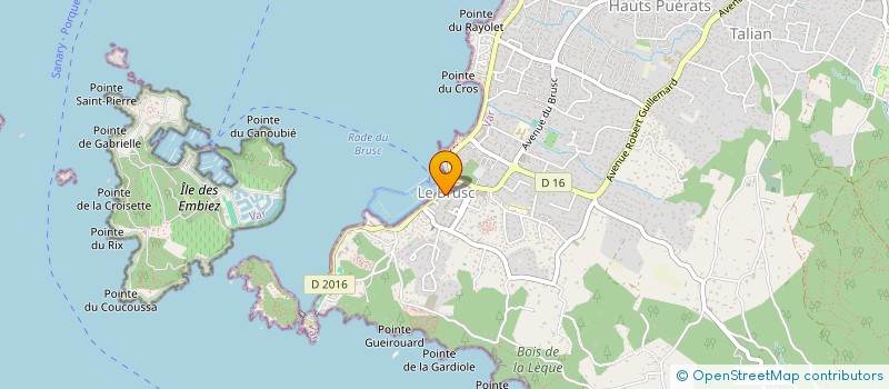 localisation de l'entreprise ROMYPHIL à SIX-FOURS-LES-PLAGES