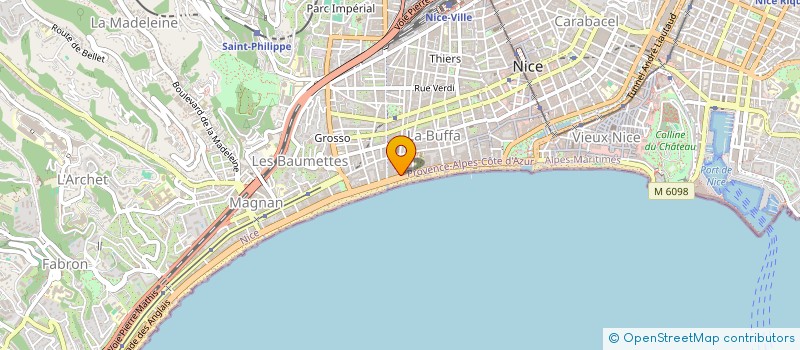 localisation de l'entreprise RONA 2 à NICE