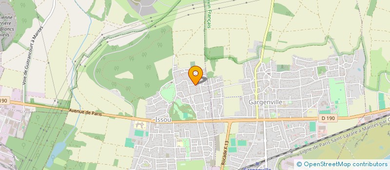 localisation de l'entreprise RONA PROD  ISSOU