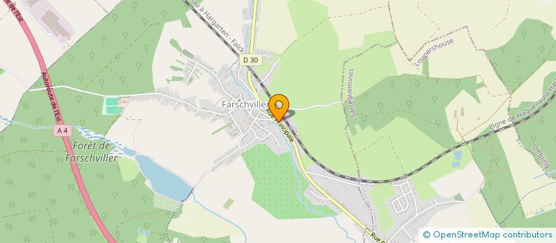 localisation de l'entreprise RONAFRE ENERGIE  FARSCHVILLER